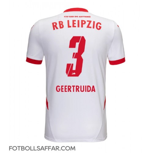 RB Leipzig Lutsharel Geertruida #3 Hemmatröja 2024-25 Kortärmad